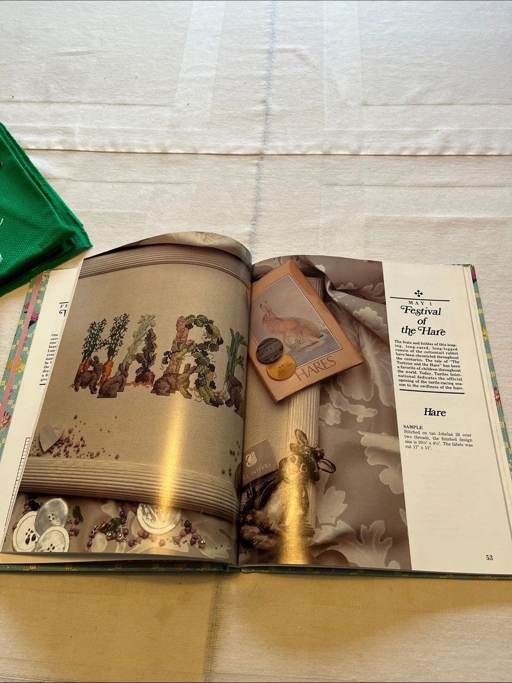 Holidays In Cross Stitch 1989 The Vanessa-Ann Collection Hardcover Book